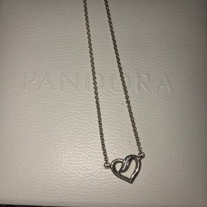 Pandora heart necklace